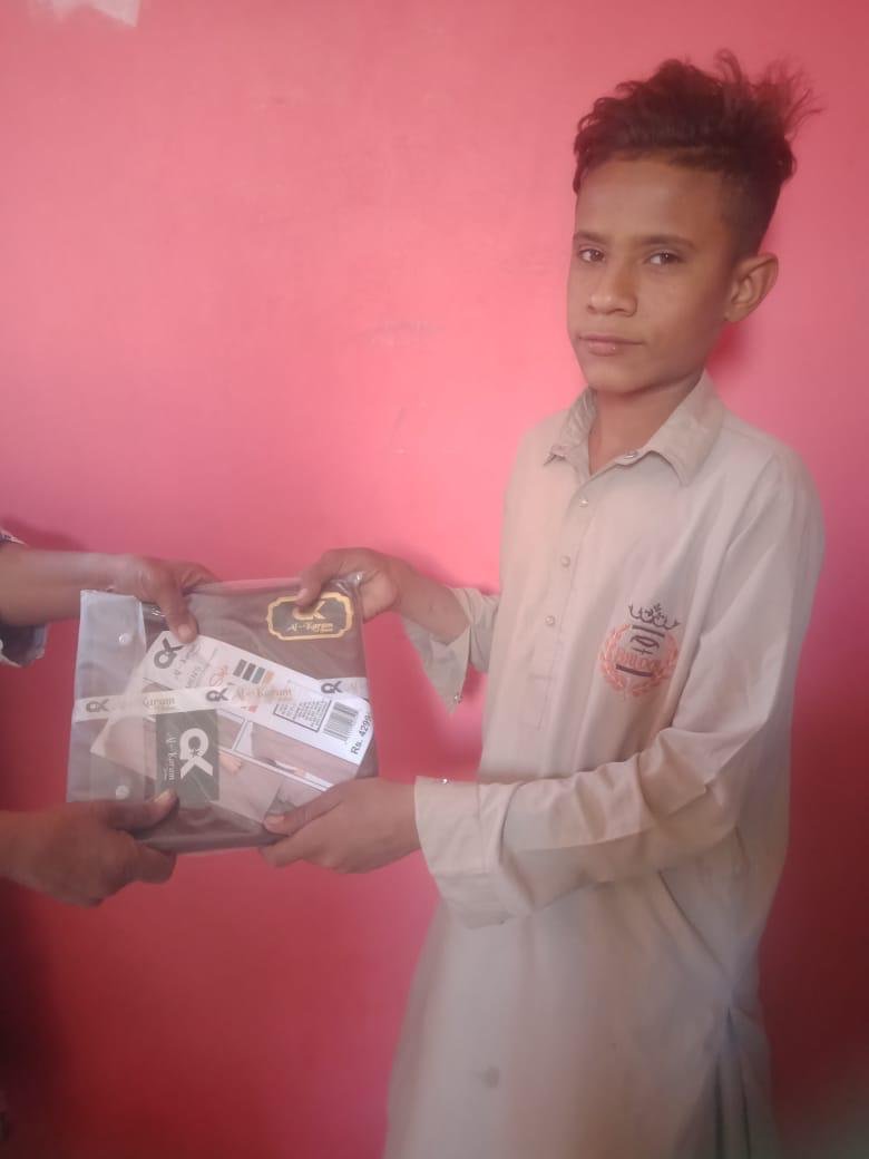 Money And Cloth distribution image